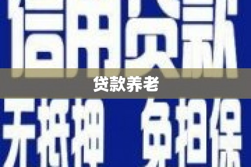康定贷款养老