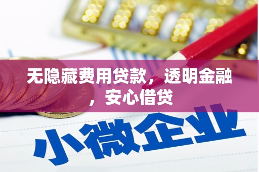 康定无隐藏费用贷款，透明金融，安心借贷
