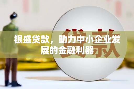 康定银盛贷款，助力中小企业发展的金融利器