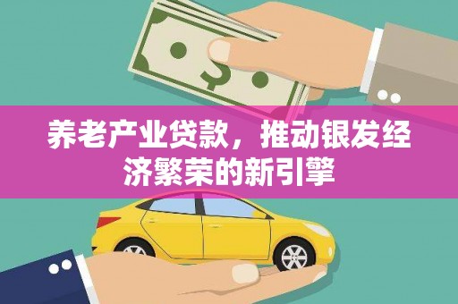 康定养老产业贷款，推动银发经济繁荣的新引擎