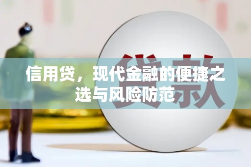 康定信用贷，现代金融的便捷之选与风险防范