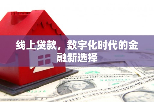 康定线上贷款，数字化时代的金融新选择