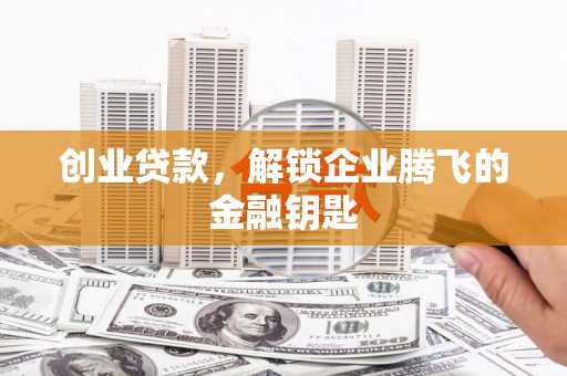 康定创业贷款，解锁企业腾飞的金融钥匙