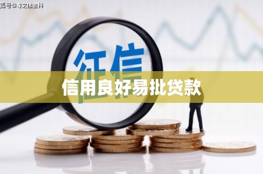 康定信用良好易批贷款